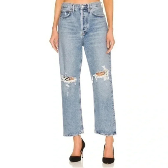 AGOLDE 90's Crop in Suspend size 25 B959 - Picture 1 of 7